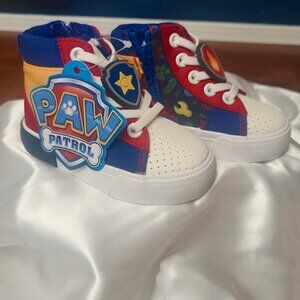Paw Patrol ~ Sz 6 Kids ~ HIghtop Sneakers ~ NWT